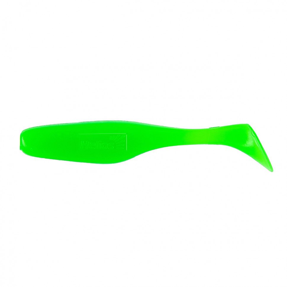Виброхвост Helios Vigor 3,75"/9.5 см, цвет Electric green 7 шт HS-6-007 , 